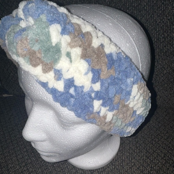 Handmade Crochet Ear Warmer - Picture 2 of 3